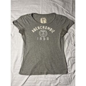 Abercrombie & Ditch T Shirt Women's Small Dept Of Collegiate Athletics 1892 Gray